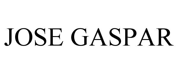 Trademark Logo JOSE GASPAR