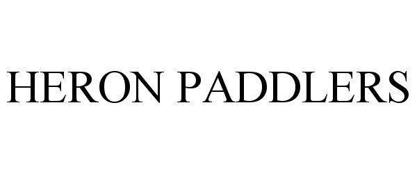 Trademark Logo HERON PADDLERS