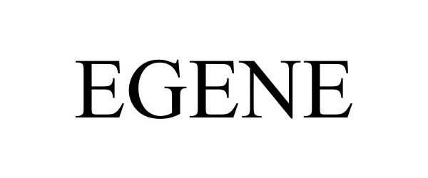 Trademark Logo EGENE