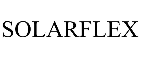 Trademark Logo SOLARFLEX