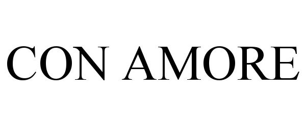 Trademark Logo CON AMORE