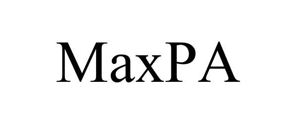 Trademark Logo MAXPA