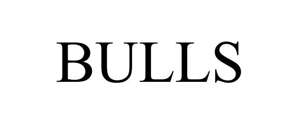 Trademark Logo BULLS