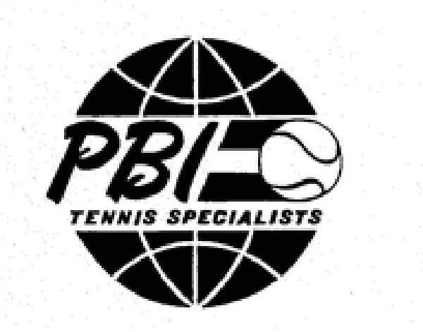 Trademark Logo PBI TENNIS SPECIALISTS