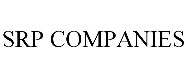Trademark Logo SRP COMPANIES