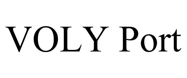 Trademark Logo VOLY PORT