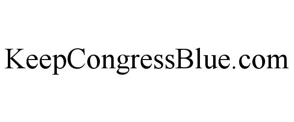  KEEPCONGRESSBLUE.COM