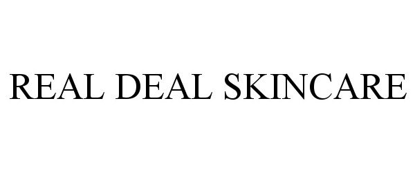 Trademark Logo REAL DEAL SKINCARE
