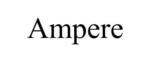 Trademark Logo AMPERE