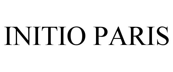 Trademark Logo INITIO PARIS