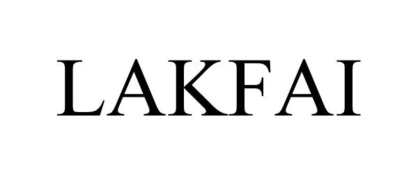 Trademark Logo LAKFAI