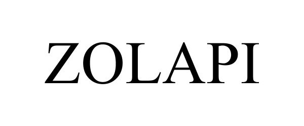 Trademark Logo ZOLAPI