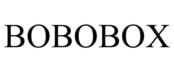 Trademark Logo BOBOBOX