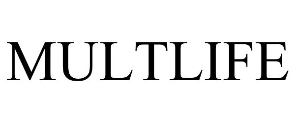 Trademark Logo MULTLIFE