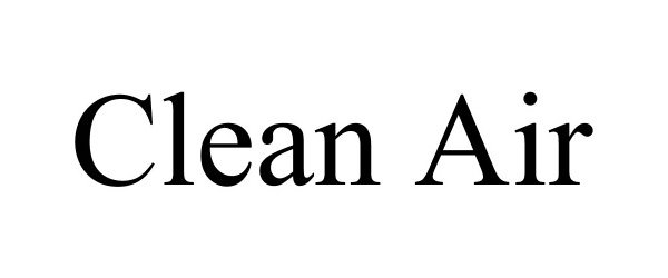 Trademark Logo CLEAN AIR