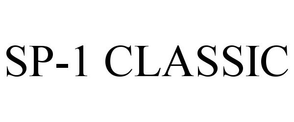 Trademark Logo SP-1 CLASSIC
