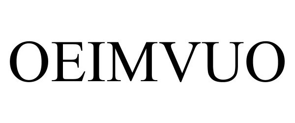 Trademark Logo OEIMVUO