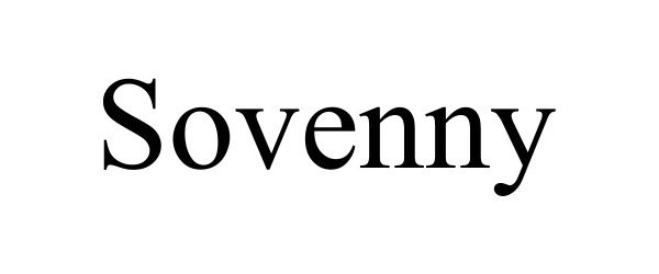 Trademark Logo SOVENNY