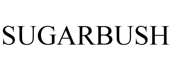 Trademark Logo SUGARBUSH