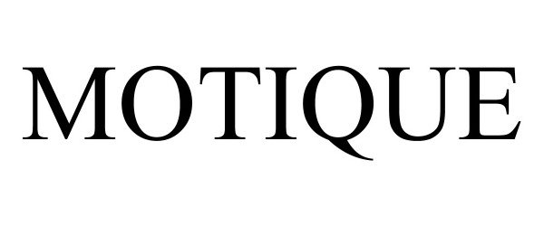 Trademark Logo MOTIQUE