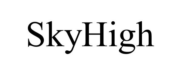 Trademark Logo SKYHIGH