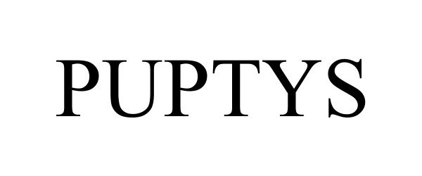 Trademark Logo PUPTYS