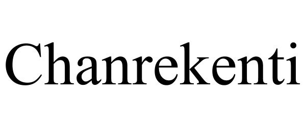 Trademark Logo CHANREKENTI