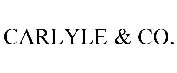 Trademark Logo CARLYLE & CO.