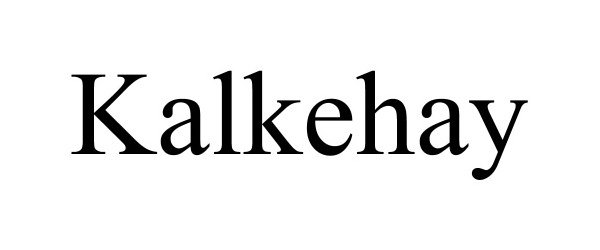 Trademark Logo KALKEHAY