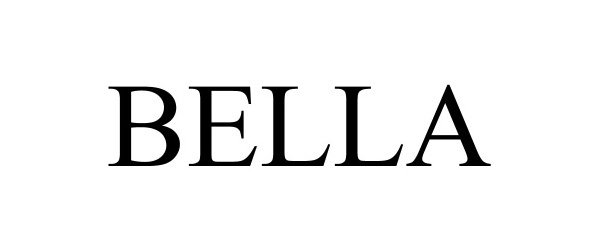 Trademark Logo BELLA