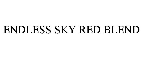  ENDLESS SKY RED BLEND