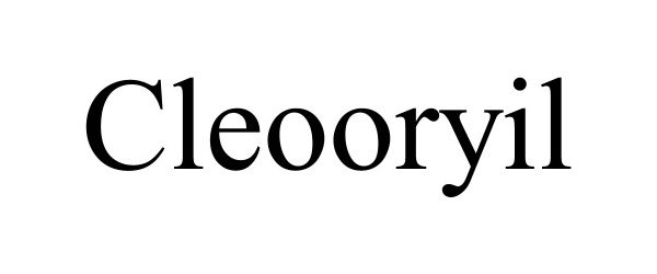 Trademark Logo CLEOORYIL