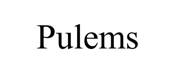 Trademark Logo PULEMS