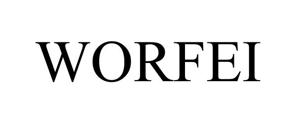 Trademark Logo WORFEI