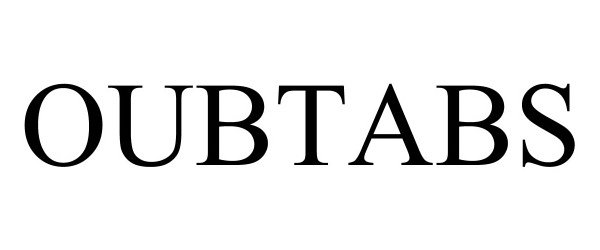 Trademark Logo OUBTABS