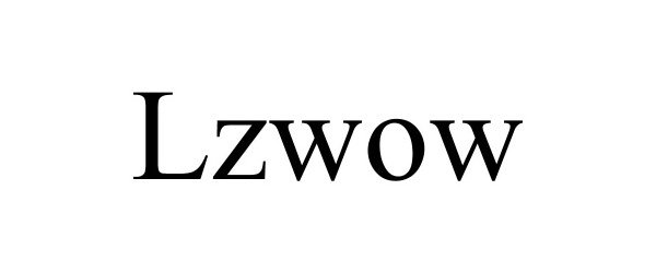 Trademark Logo LZWOW