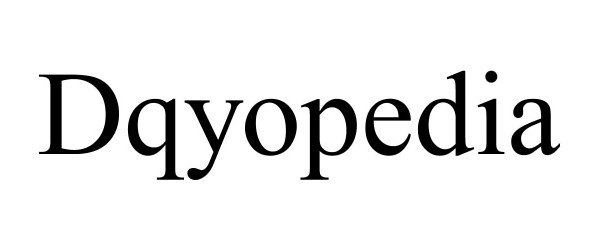 Trademark Logo DQYOPEDIA