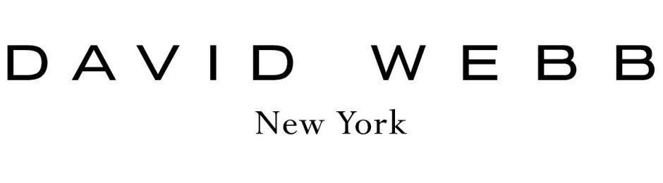 Trademark Logo DAVID WEBB NEW YORK