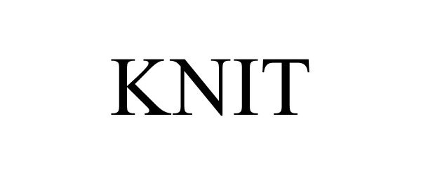 Trademark Logo KNIT