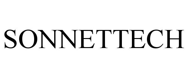 Trademark Logo SONNETTECH