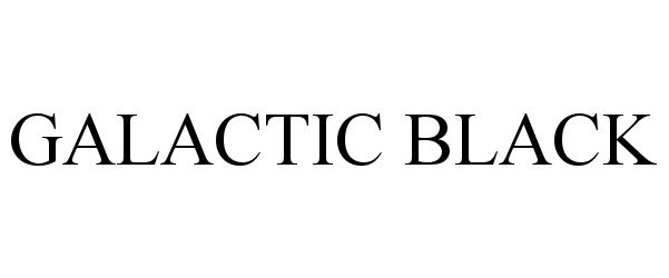 Trademark Logo GALACTIC BLACK