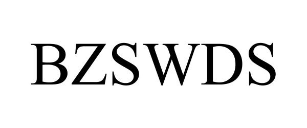 Trademark Logo BZSWDS