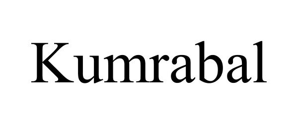 Trademark Logo KUMRABAL
