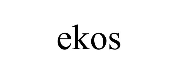 Trademark Logo EKOS