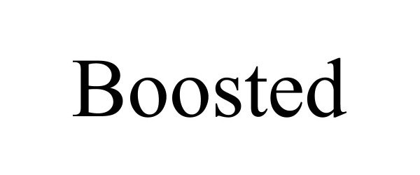 Trademark Logo BOOSTED