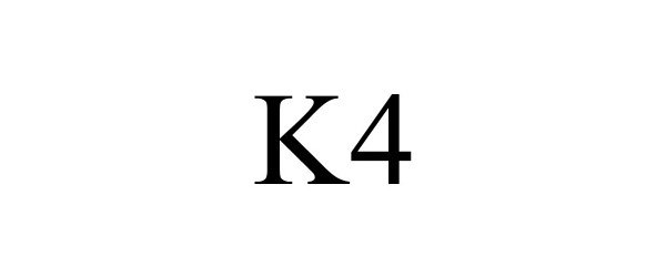 Trademark Logo K4