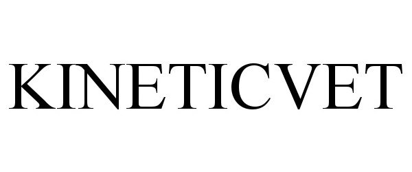 Trademark Logo KINETICVET