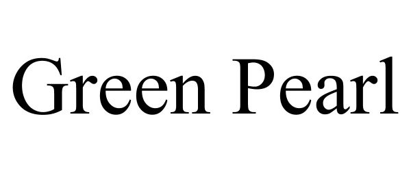  GREEN PEARL