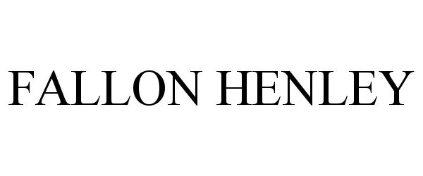  FALLON HENLEY
