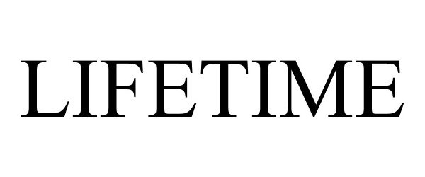 Trademark Logo LIFETIME